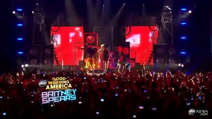 Britney Spears Feat Will i am - Big fat bass - Good Morning America 