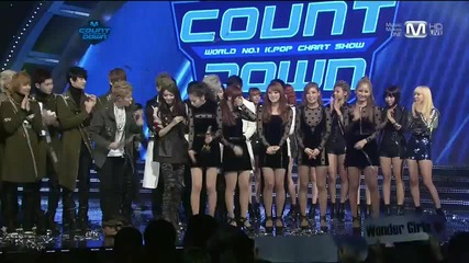 Today's Winner - Wonder Girls - Be My Baby 1st win @ M!countdown (17.11.2011)