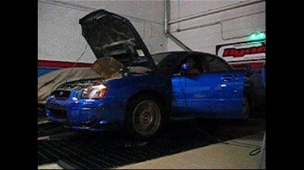 2005 Subaru Impreza Sti Stage 2 dyno