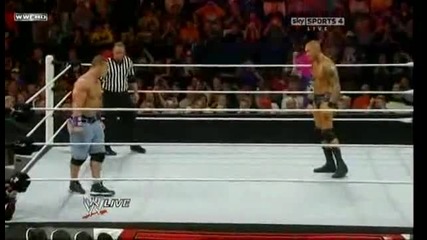 Raw Roulette 09 13 10 - John Cena vs Randy Orton 1 ot 2 4ast 