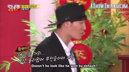 [ Eng Subs ] Running Man - Ep. 249 (with Uee and Kim Jun Hyun)
