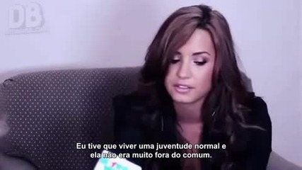Demi Lovato- interview shortly before entering the treatment centre