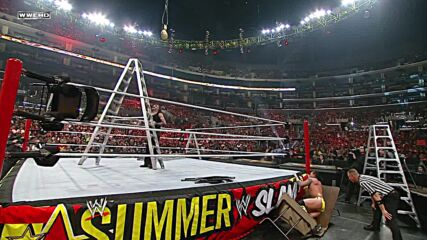 Jeff Hardy vs. CM Punk - World Heavyweight Title TLC Match: SummerSlam 2009 (Full Match)