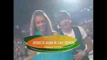 Zac And Jessica Win 2007 Teen Choice Hottie Awards