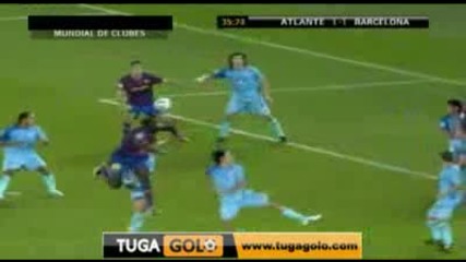 Atlante 1 - 1 Barcelona - Sergio Busquets 36 