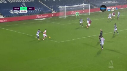 Уест Бромич Албиън - Арсенал 0:2 /първо полувреме/