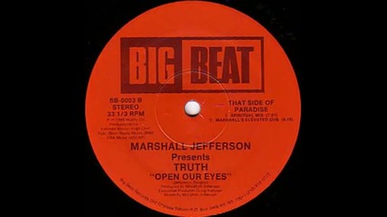 Marshall Jefferson - Truth Open Our Eyes