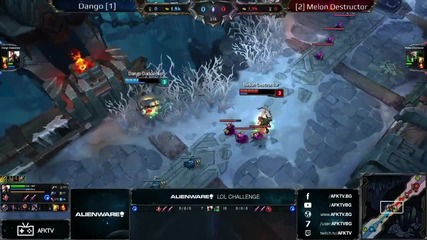 Alienware LoL 1vs1 Grand Final #4 - Melon Destructor vs Dango