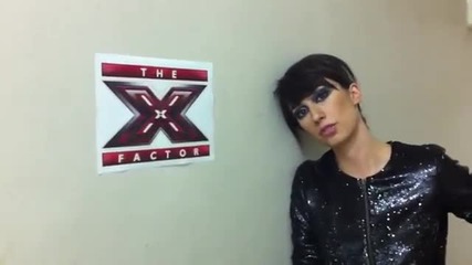 Стела Петрова веднага след концерта в x - factor