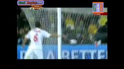 Бразилия - Чили 1:0 *световно първенство Юар 2010* 28.06.10. 