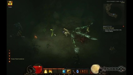 Diablo 3 - Fields of Misery Gameplay