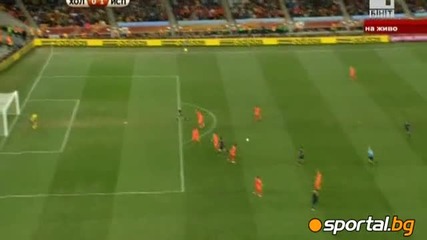 Испания 1 : 0 Холандия World Cup (12.07.2010 г.) 