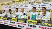 Пресконференция след историческия успех на България за купа "Дейвис"
