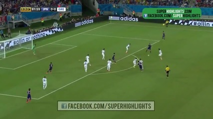 Япония 0 - 0 Гърция // F I F A World Cup 2014 // Japan 0 - 0 Greece // Highlights