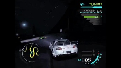 Need for speed Carbon #1 boss Kenji
