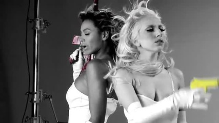 [ hq ] Beyonce Ft. Lady Gaga - Video Phone [ Behind The Scenes ]