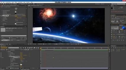 Работа с Adobe After Effects Cs6 за начинаещи част 1 - Текст