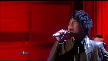 (hq) Adam Lambert - Whataya Want from Me (ellen) 
