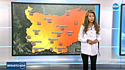 Прогноза за времето (08.09.2017 - обедна емисия)