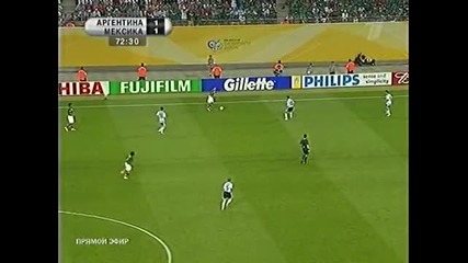 World Cup 2006 Аржентина-мексико ч.2