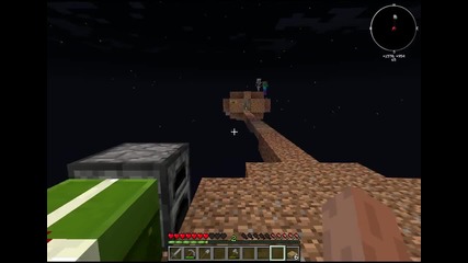 Minecraft: Sky Den - Episode 1: Cobblestone генератор, дърво и тн