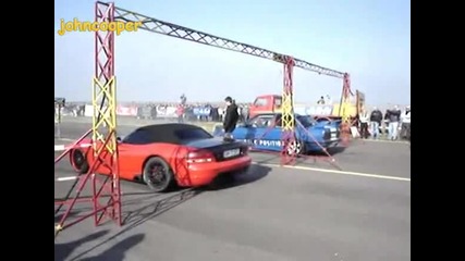 Bmw E30 M5 Turbo vs Dodge Viper Srt with Nos