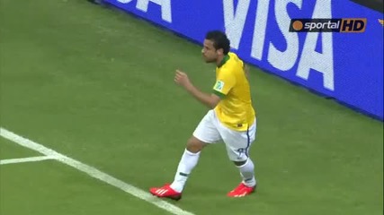 Италия 2:4 Бразилия ( 22.06.2013 )