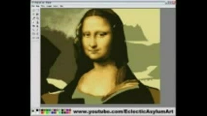 Как Се Рисува Мона Лиза С Ms Paint