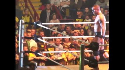 Wwe Smackdown - Newcastle - 19-04-2013 - Randy Orton Vs Big Show Finish