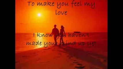 Kelly Clarkson - To make you feel my love prevod