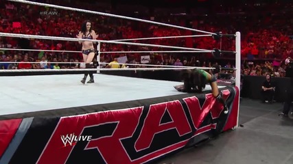 Aj Lee & Paige vs. Natalya & Emma: Raw, July 21, 2014