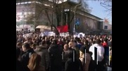 Хиляди македонци скандираха срещу премиера Груевски
