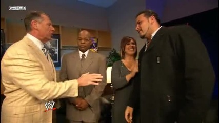 Wwe 20/11/09 Teddy Long, Vickie Guerrero & Vince - Backstage 