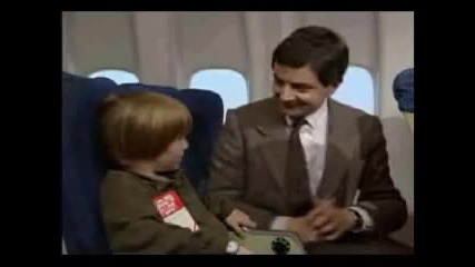 Mr Bean On Plane , Rides Again 