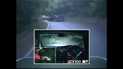 Amazing Japanese Drift (jzx100 vs B324r vs Ae86)