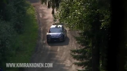 Kimi Raikkonen Wrc Rally Finland 2010