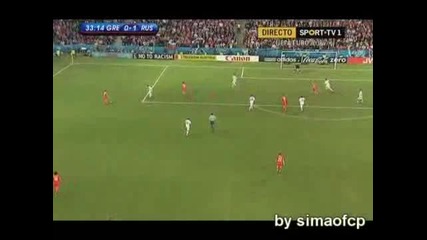 Гърция - Русия 0:1 Зирянов Гол 