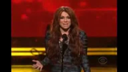 Miley Cyrus 2010 Grammys