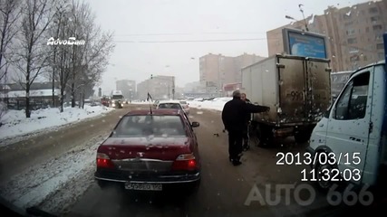 Бой по пътищата в Русия - Компилация