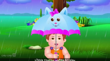 Rain Go Away Nursery Rhyme With Lyrics - Cartoon Animation Rhymes Songs for Children