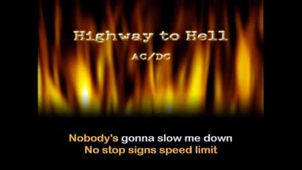 Ac Dc - Highway To Hell Karaoke