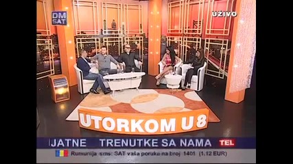 Jovan Perisic, Dejan Matic i Branislav-bane Mojicevic - Utorkom u 8 - (tv Dm Sat 29.10.2013)