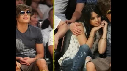 Zanessa in Lakers and Utah Jazz Games