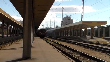 06 097 с товарен влак през гара Пловдив
