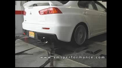 Mitsubishi Lancer Evo X Dyno