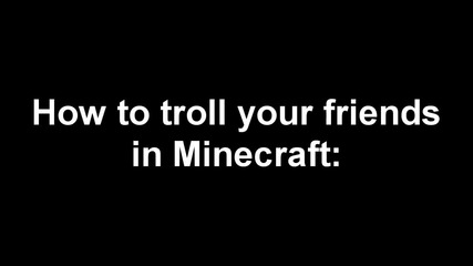 Minecraft Trolling_ Fake Chunk Error (itsjerryandharry)