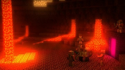 Nether Dance (minecraft Short Animation)
