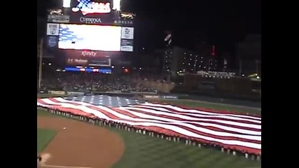 2012 World Series Game #3 National Anthem Zooey Deschanel