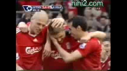 liverpool vs aston villa goals .flv