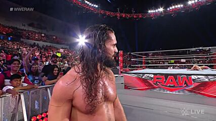 Riddle strikes Seth "Freakin" Rollins with an RKO out of nowhere: Raw, July 4, 2022